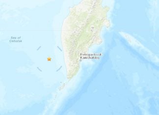 A strong and very deep earthquake hit off the coast off Kamchatka Peninsula on November 20, 2019.