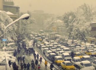 tehran snow iran, Snow in Tehran, Snow in Tehran iran, iran snow november 2019