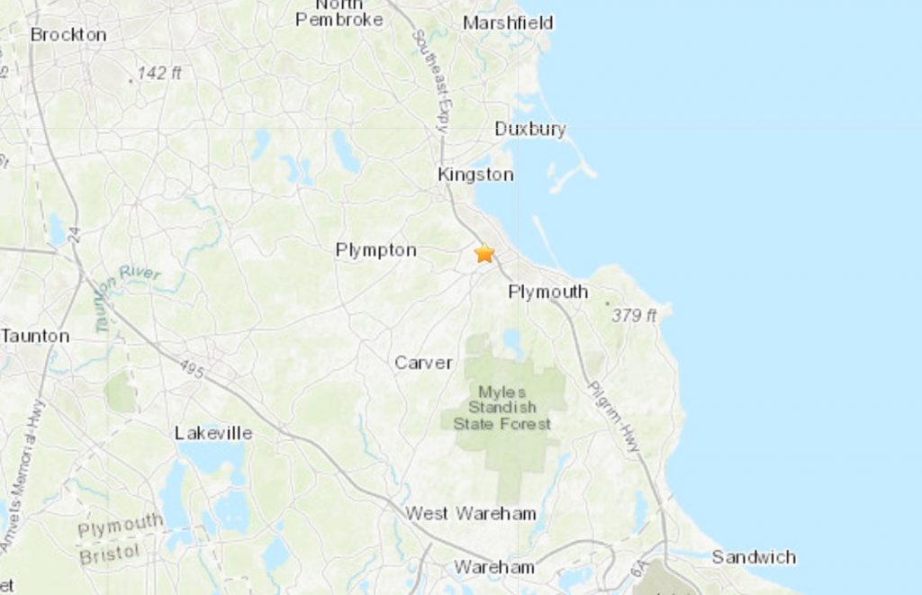 A M2.1 earthquake hit near Pilgrim nuclear plant in Plymouth in Massachusetts on December 2 2019, A M2.1 earthquake hit near Pilgrim nuclear plant in Plymouth in Massachusetts on December 2 2019 map, A M2.1 earthquake hit near Pilgrim nuclear plant in Plymouth in Massachusetts on December 2 2019 concerns