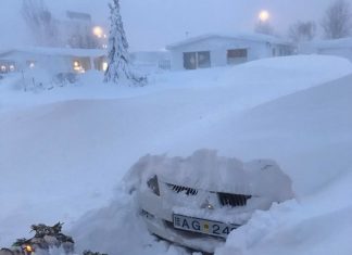cyclone iceland, blizzard iceland, snow cyclone iceland december 2019