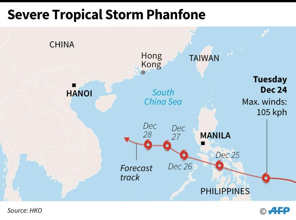 Typhoon Phanfone devastates the Philippines