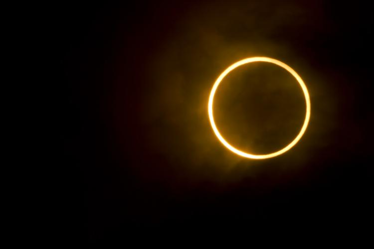 Annualr solar eclipse or ring of fire eclipse of the sun on December 26 2019