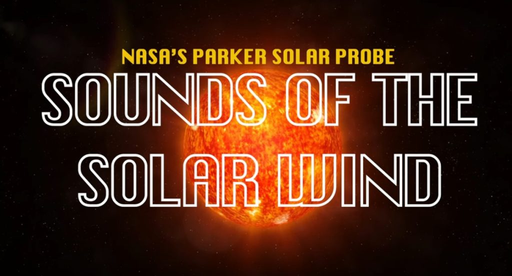 solar wind sound, sound of solar wind, sound of solar wind video, What does the solar wind sound like?, Listen to the spooky sound of the solar wind