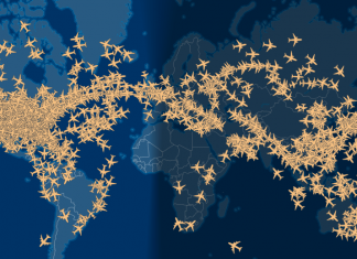 Thousands of airplanes still flying around during this CV crisis