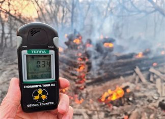 Chernobyl radiation levels spike dramatically as forest fires burn in exclusion zone, Chernobyl radiation levels spike dramatically as forest fires burn in exclusion zone april 2020, Chernobyl radiation levels spike dramatically as forest fires burn in exclusion zone video, Chernobyl radiation levels spike dramatically as forest fires burn in exclusion zone picture