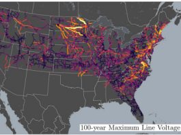 this map shows where the power will go out during the next solar superstorm