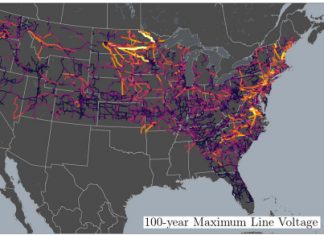 this map shows where the power will go out during the next solar superstorm