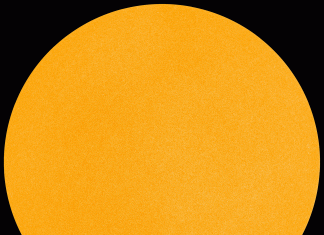 The sun is blank, solar minimum, blank sun solar minimum