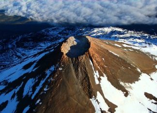 teide volcano crater, Crater of Teide Volcano