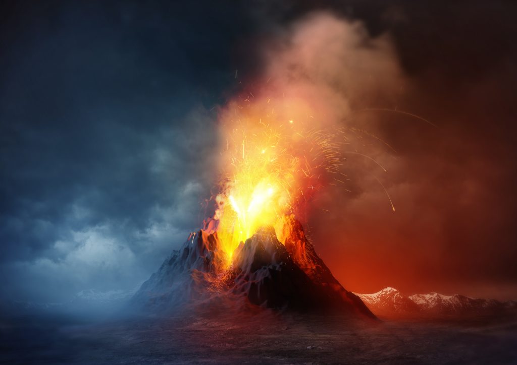 Volcanic uptick with direct cooling effect around the world