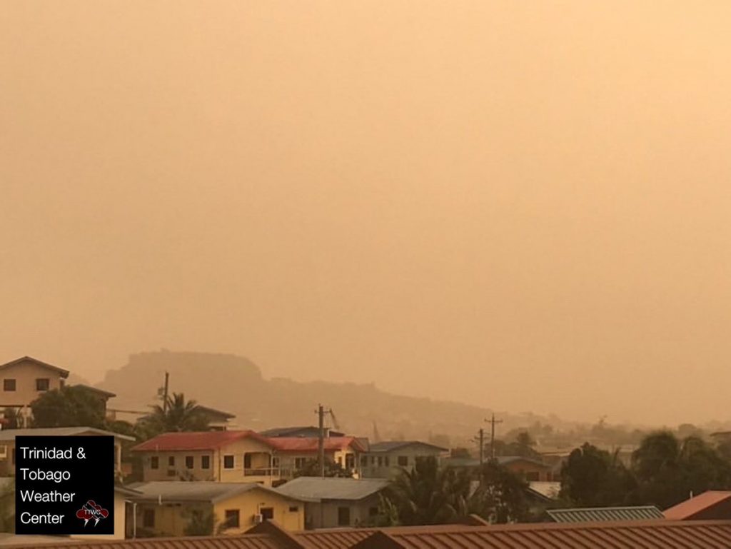 Caribbean chokes on monster Saharan dust cloud headed toward the U.S