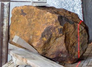 Germany largest meteorite discovered after sitting for decades in garden in Blaubeuren, Germany largest meteorite discovered after sitting for decades in garden, germany meteorite, germany largest meteorite find, germany largest meteorite