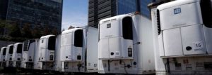 Refrigerated trucks are being sent to Texas and Arizona in anticipation of a spike in coronavirus deaths in the two southern states