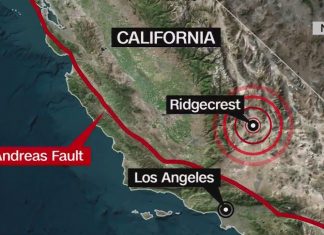 Ridgecrest earthquakes increase risk of big one along san andreas fault