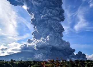 Mount Sinabung eruption on August 10 2020, Mount Sinabung eruption on August 10 2020 video, Mount Sinabung eruption on August 10 2020 pictures