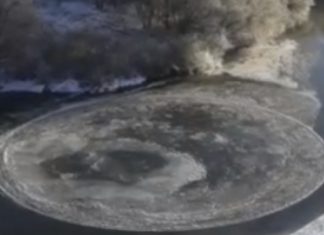 ice disks, how ice disks form, how ice disk forms, ice disk video 2020