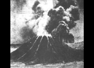 krakatoa eruption sound, krakatoa eruption sound video, krakatoa eruption sound audio, First recording of the Krakatoa volcanic eruption in 1883