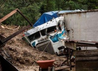 Up to 21 are dead and a hundred are missing in Guatemala after a huge landslide buries homes in 50ft of mud after Hurricane Eta wreaks havoc in Central America, mudslide guatemala death, eta guatemala,