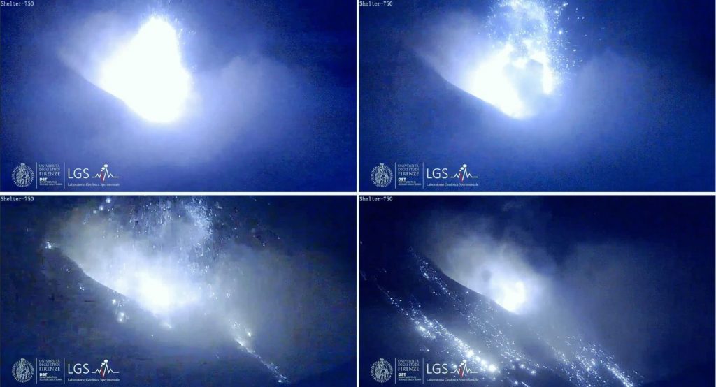 Major Stromboli volcanic eruption on November 10 2020, Major Stromboli volcanic eruption on November 10 2020 video, Major Stromboli volcanic eruption on November pictures