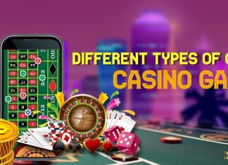 different types of online casino games