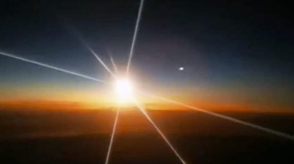 giant meteor fireball china video