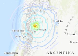 M6.4 earthquake damages parts of Argentina and Chile on January 18, M6.4 earthquake damages parts of Argentina and Chile on January 18 video, argentina terremoto, argentina terremoto video jan 18