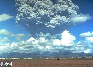 Pinatubo eruption 1991, Pinatubo eruption 2021, Pinatubo earthquake swarm 2021