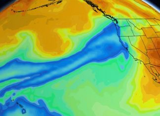 An insane atmospheric river storm is engulfing the Pacific Northwest in January 2021