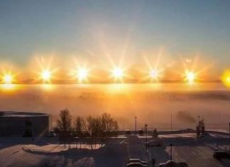 The sun just rose recently in Utqiagvik, Alaska (formerly Barrow) for the first time in over 2 months!