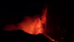 Etna volcano eruption on February 7 2021, Etna volcano eruption on February 7 2021 video, etna eruption feb 2021