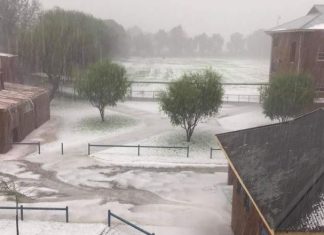 Severe hailstorm hits South Africa on February 26, Severe hailstorm hits South Africa on February 26 video, Severe hailstorm hits South Africa on February 26 pictures