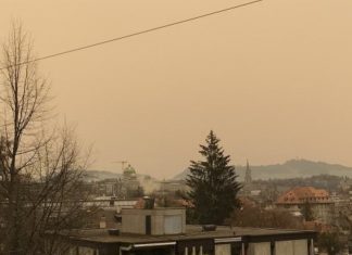 sahara dust europe france germany italy switzerland february 2021