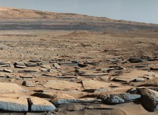 mars water mystery, Vast amount of water may be locked up on planet Mars