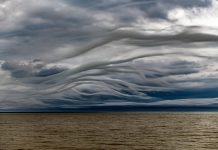 Crazy clouds over Lake Ontario