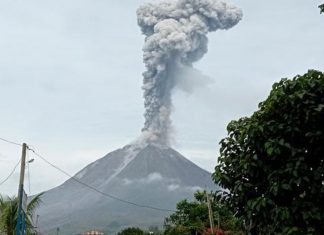 Sinabung volcano eruption on May 7 2021, Sinabung volcano eruption on May 7 2021 photo, Sinabung volcano eruption on May 7 2021 video