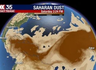 saharan dust florida june 2021, saharan dust usa june 2021, massive saharan dust storm engulfs USA, florida sahara dust, houston sahara dust
