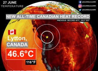 canada new heat record, what is canada heat record, canada new heat record lytton BC, canada new heat record lytton BC june 27 2021