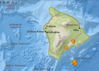 earthquake swarm rattles Loihi seamont underwater volcano in Hawaii