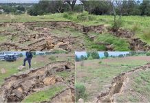 giant cracks Mexico, new sinkhole mexico, huge cracks mexico