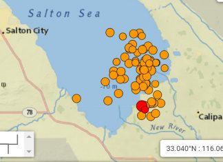 second earthquake swarm salton sea california in a week, salton sea earthquake, 2 earthquake swarm within a week hits salton sea california