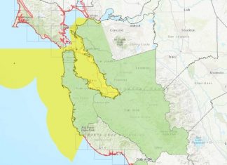 new tsunami map california july 2021