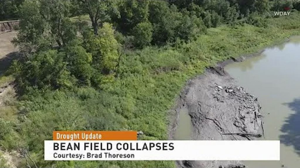 field collapse Minnesota,Bean field collapses and falls 25 feet in rural Polk County, Quarter-mile-long stretch of bean field in Minnesota collapses 25 feet, field collapse Minnesota video, field collapse Minnesota photo, field collapse Minnesota pictures, field collapse Minnesota august 2021