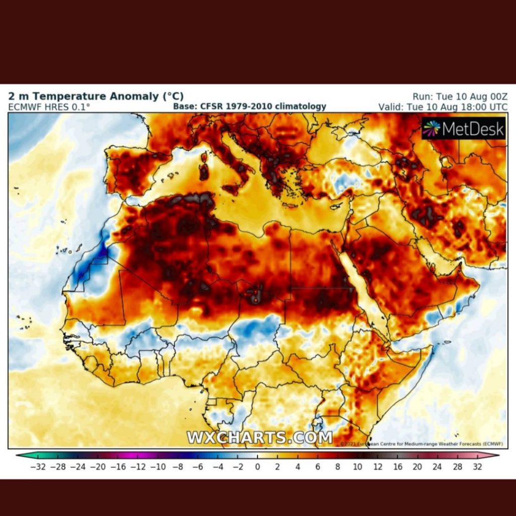 heatwave europe, heatwave spain, heatwave italy heat wave tunisia