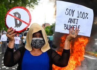 El Salvador Bitcoin experiment, Bitcoin experiment, cryptocurrency experiment, Angry protests, technological glitches and a plummet in value marked the first day of El Salvador adopting Bitcoin as legal tender