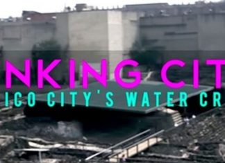 mexico city water crisis, mexico city is sinking, water disappears from Mexico City