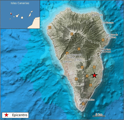 M5.0 earthquake hits La Palma on October 23 2021