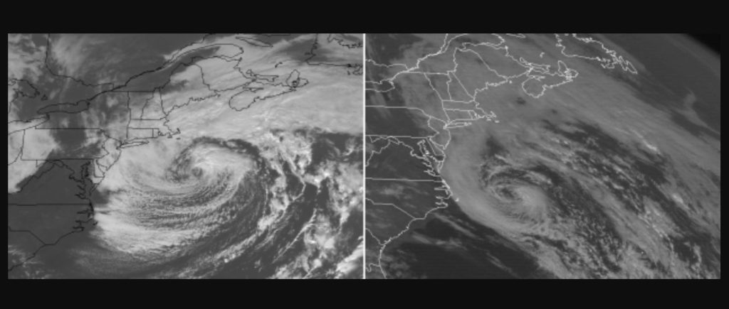 Noreaster off US coast has similarities to 1991 Perfect Storm and may become tropical