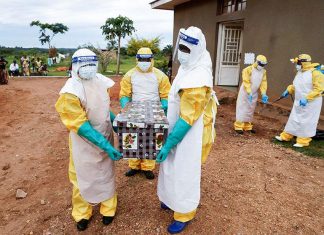 Ebola outbreak Congo November 2021