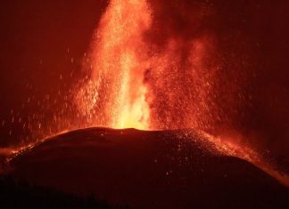La Palma volcanic update for November 25 2021