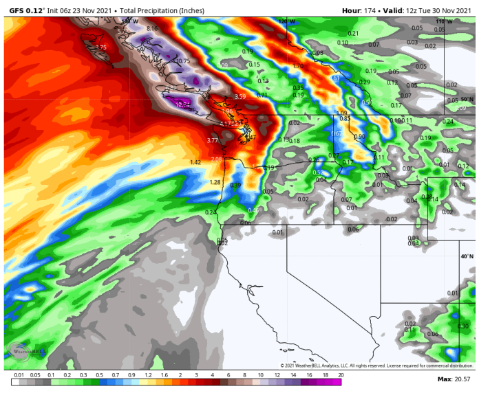 2 more atmospheric rivers to bomb British Columbia yet again with more